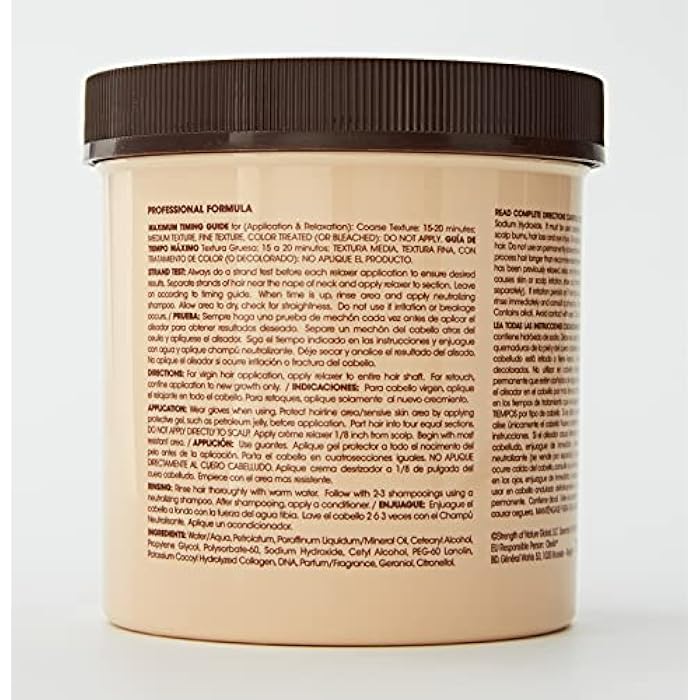 Tcb Hair Relaxer No Base Creme 15oz. Super Jar - Image 4